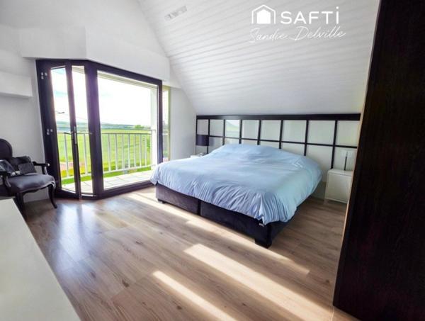 Pavillon 195m²- 5 chambres- 1700m²- sous-sol