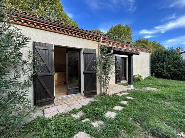 Maison de plain-pied - Jardin, garage et fort potentiel