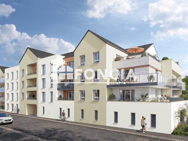 Appartement 3 pièces T3 F3 63 m² à Flers 61100 à vendre