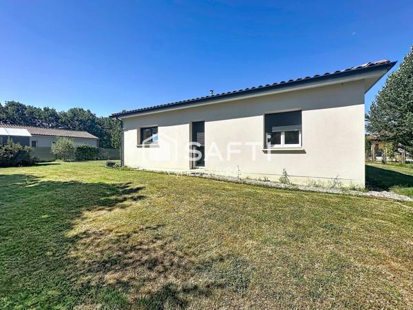 Maison T4,  trois chambres et un bureau à cinq minutes de Montauban