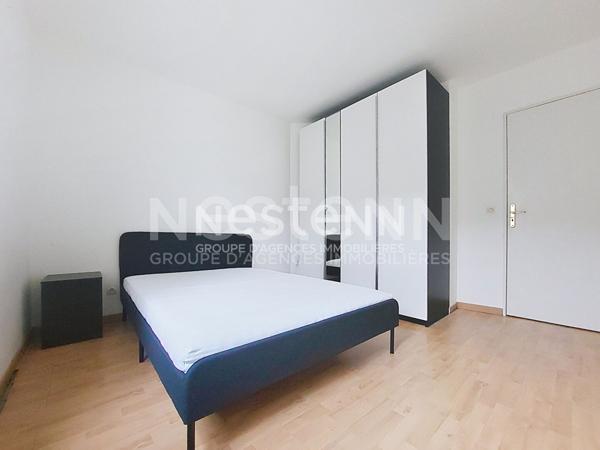 Montigny village : appartement MEUBLE 2 pieces avec jardin et box