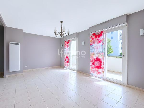 T3 de 63 m² avec balcon, garage et cave - Kerfeuntun, Quimper (29000)