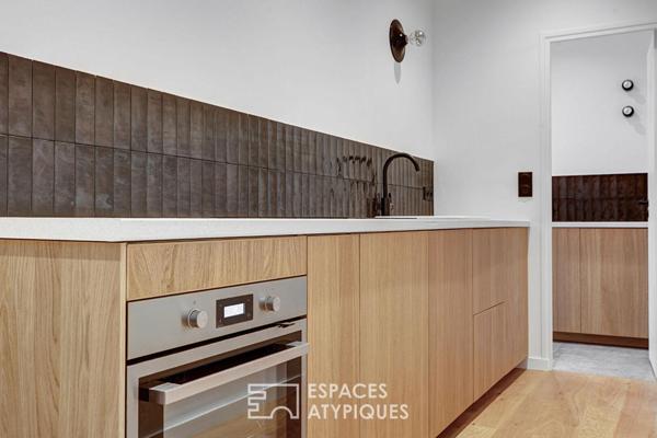 Appartement sur cour entièrement rénové entre Madeleine et Saint-Augustin