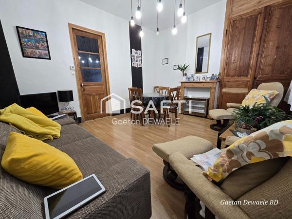 Maison 3 chambres et jardin