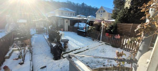 Munster (68140) Maison avec grand jardin et garage, idéal 1er achat.