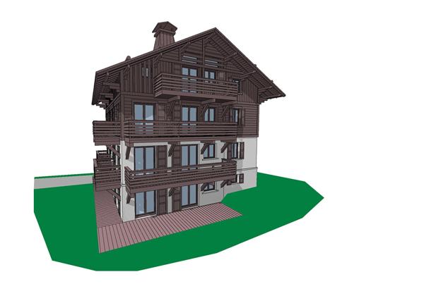 Appartement en duplex  à vendre Megève proche centre