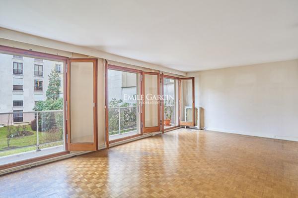 À vendre - appartement - 82 m² - Paris - 75015 - Porte de Versailles - Balcon