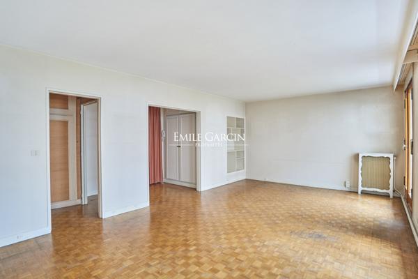 À vendre - appartement - 82 m² - Paris - 75015 - Porte de Versailles - Balcon