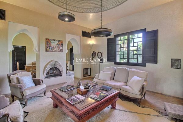 À vendre propriété de charme à quelques minutes des golfs à Marrakech.