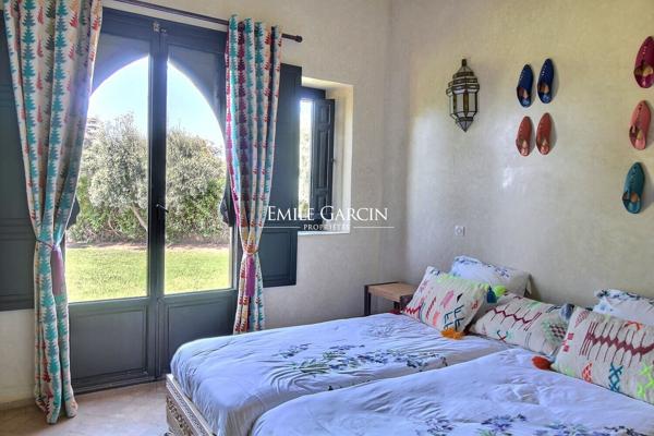 À vendre propriété de charme à quelques minutes des golfs à Marrakech.