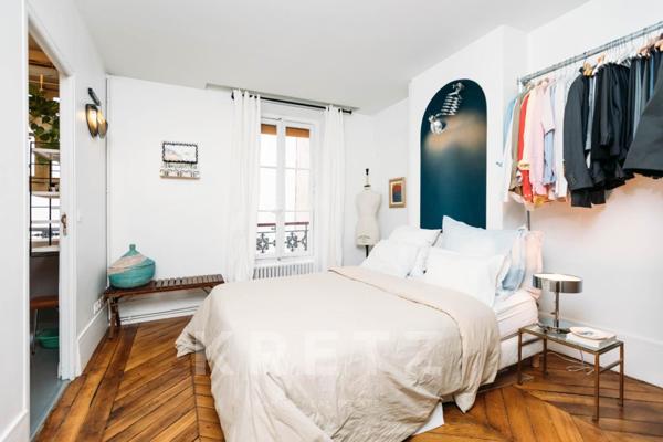 Le charme au pied de la Butte Montmartre.