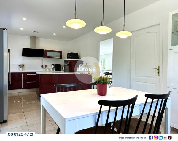 Chalon-sur-Saône (71100) Maison 117 m² | 3 ch | 735 m²