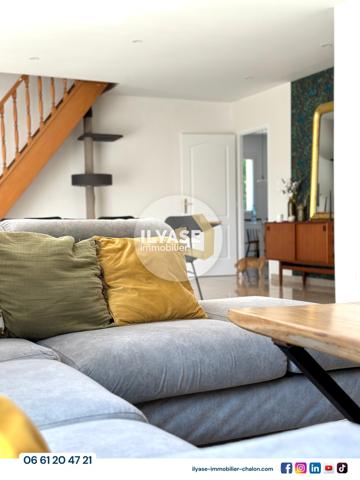 Chalon-sur-Saône (71100) Maison 117 m² | 3 ch | 735 m²