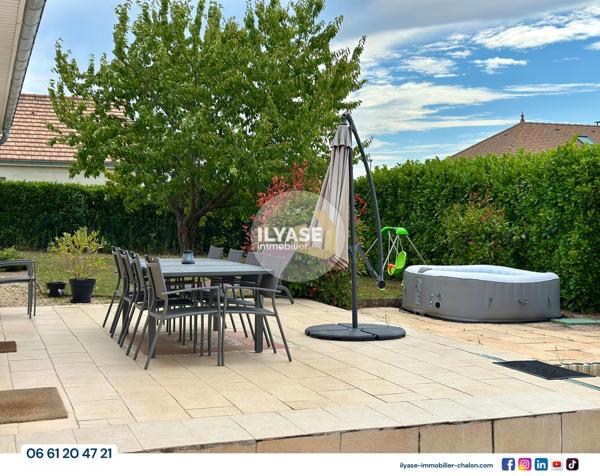 Chalon-sur-Saône (71100) Maison 117 m² | 3 ch | 735 m²