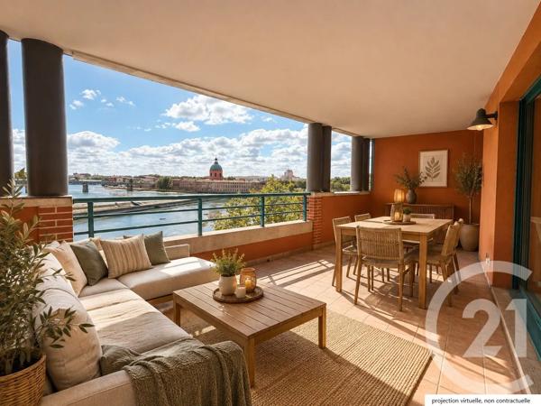 Appartement T4 à vendre  4 pièces - 109,55 m 2   TOULOUSE  - 31