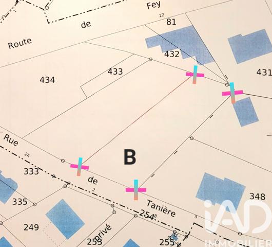 Terrain à vendre 770 m² Corny-sur-Moselle