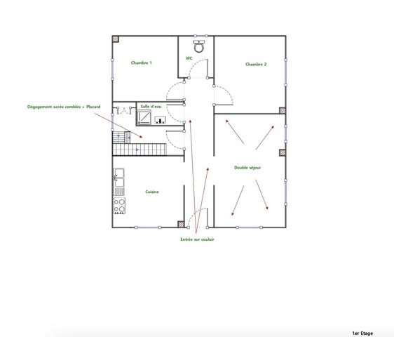 Maison 7 pièces - 192 m² Exclusivité efficity