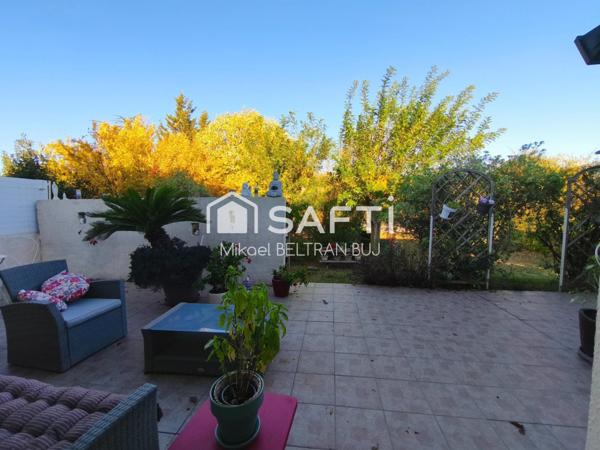 Villa de plain-pied avec appartement indépendant sur terrain de 1200 m²