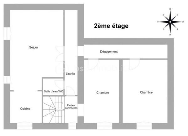Appartement de 80,55 m²