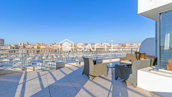 Penthouse d’exception avec terrasse et vue 360°