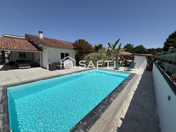 Élégante villa contemporaine avec piscine à Tosse
