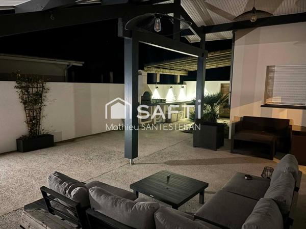 Élégante villa contemporaine avec piscine à Tosse