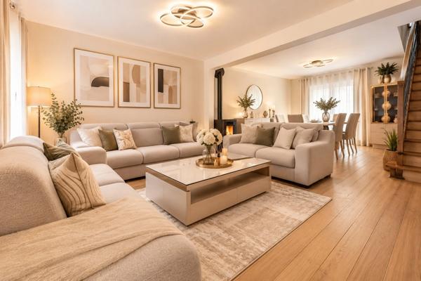 MAISON FAMILIALE 140 M² – 6 CHAMBRES – 2 SUITES PARENTALES – JARDIN – GARAGE – PLAISIR