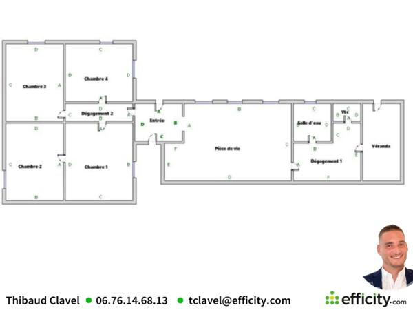 Maison
         6 pièces
        - 138 m² 218 400 € *