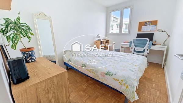 Appartement 3 pièces, 2 chambres - Caves + Parking privatif