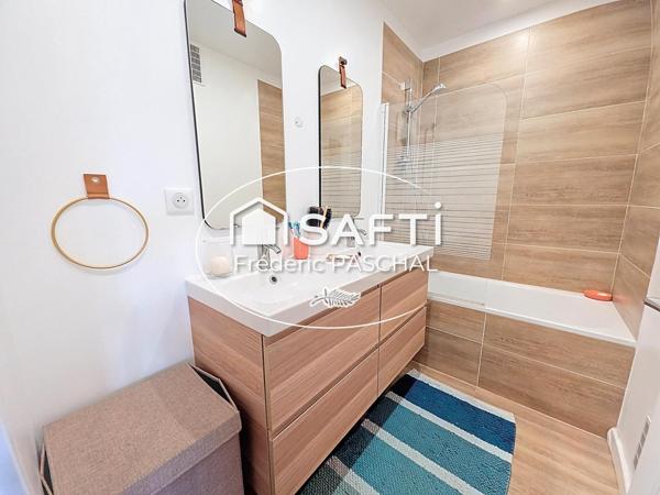 Appartement 3 pièces, 2 chambres - Caves + Parking privatif