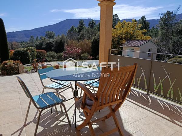 07140 : Villa avec piscine sur terrain de 1950 m²