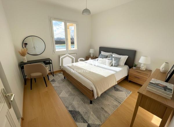 Villa plain pied 6 pièces sur les côteaux avec vue