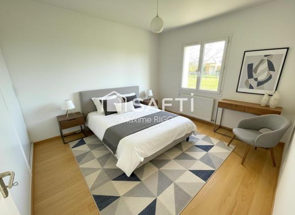 Villa plain pied 6 pièces sur les côteaux avec vue