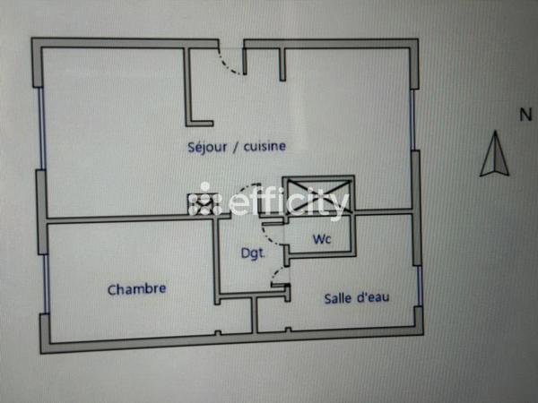 Appartement 2 pièces - 41 m²