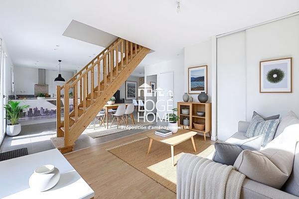 Joli semi plain-pied individuel de 2012 3 chambres poss 4 terrasse jardin garage + parkings privatifs