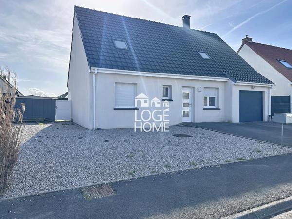 Joli semi plain-pied individuel de 2012 3 chambres poss 4 terrasse jardin garage + parkings privatifs