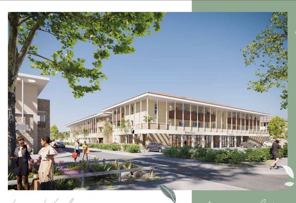 Programme neuf sur Salon de Provence, du Type 2 au Type 4 avec terrasse et parkings