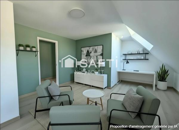 COUP DE CŒUR ASSURÉ : MAISON RENOVÉE (2023), POTENTIEL D'EXTENSION ET DOUBLE GARAGE !