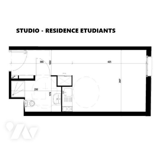 Sur la commune de VILLEJUIF (94800) Appartement d'étudiant en location