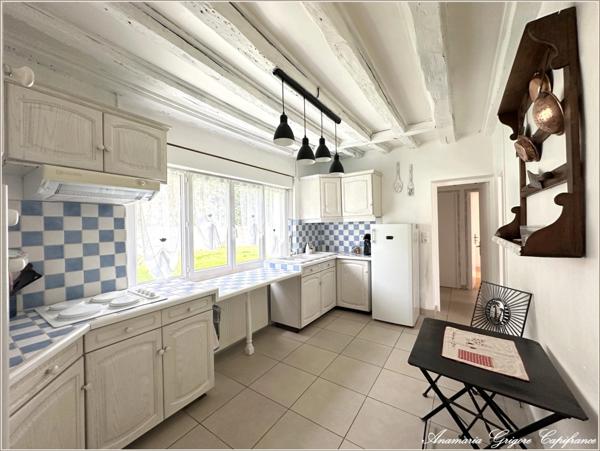 Le Favril ( 28190) Longère rénovée de 136 m², terrain clos de 2193 m² Paris à 1h20