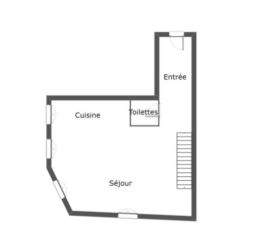 Appartement Duplex à vendre  3 pièces - 49,62 m2 ABLIS - 78