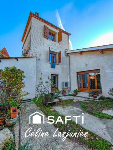 Charmante maison de village avec garage et extérieur couvert – Le Temple-sur-Lot (47)