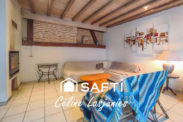 Charmante maison de village avec garage et extérieur couvert – Le Temple-sur-Lot (47)