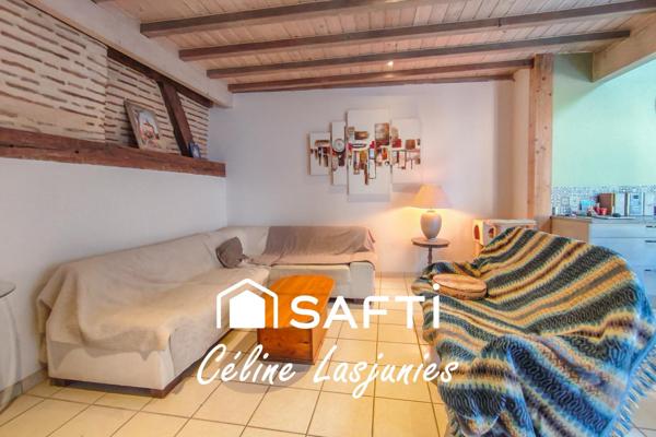 Charmante maison de village avec garage et extérieur couvert – Le Temple-sur-Lot (47)