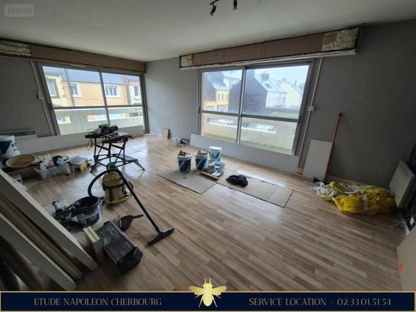 Appartement à louer à Cherbourg-en-Cotentin dans la Manche (50100), ref : 50040-L391