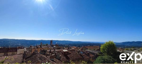 Appartement 3 pièces – Terrasse plein sud 40 m² avec vue mer – Grasse