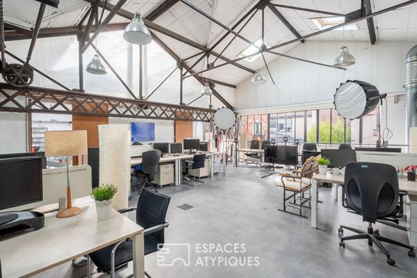 Ensemble immobilier mixte bureaux et habitation
