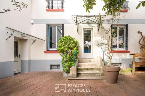 Ensemble immobilier mixte bureaux et habitation