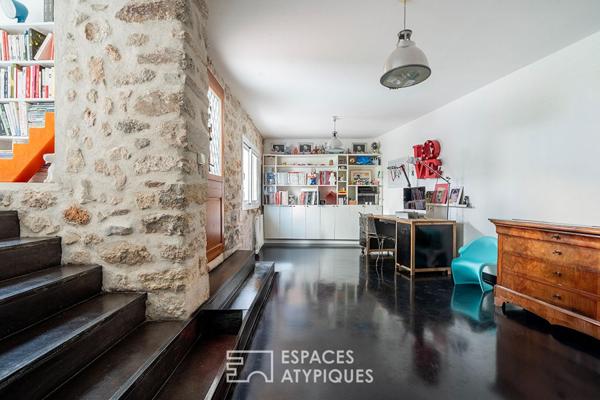 Ensemble immobilier mixte bureaux et habitation