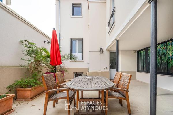 Ensemble immobilier mixte bureaux et habitation